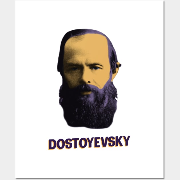 dostoyevsky Wall Art by undergroundnotes